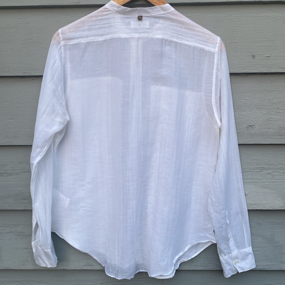 Billy Reid White Blouse - Picture 4 of 6